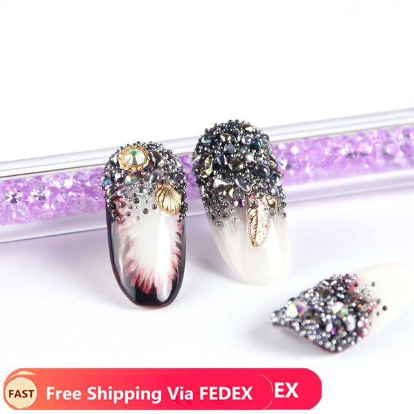 

неѬегђлѬное ногей камни elf бђин nail art ђкѬаени золоо еѬебѬо пѬозѬанй s, Silver;gold