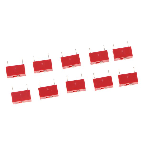 

10 штук red 2.54 pitch тип slide dip-переключатель
