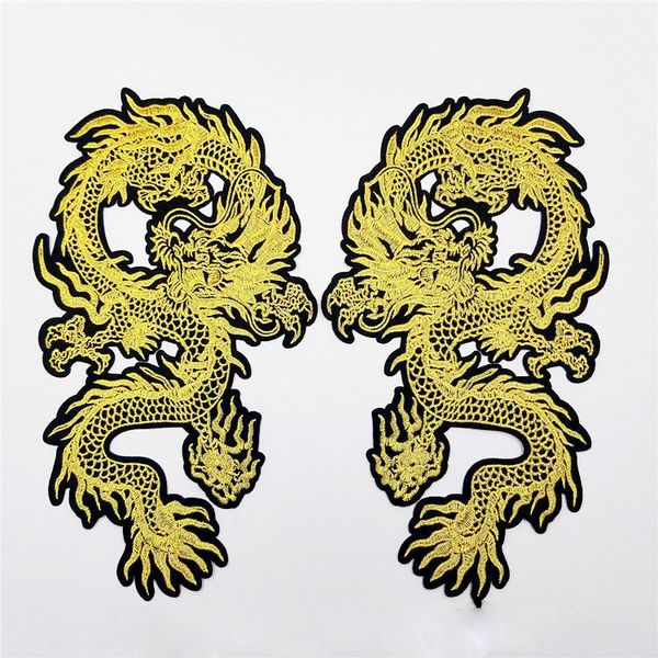 

embroidery dragons patches for jackets,embroidered animals badges appliques for jeans,dragon patches for clothing a107, Black