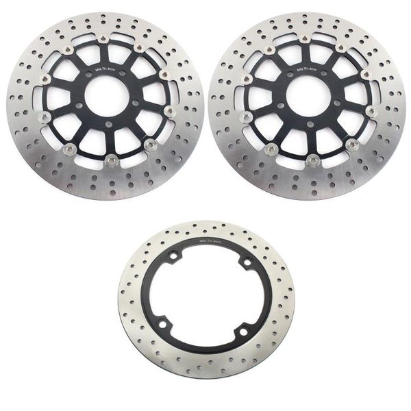 

bikingboy для klv1000 klv 1000 2004 2005 2006 2007 04 05 06 07 круглые комплекты передние задние тормозные диски диски роторы