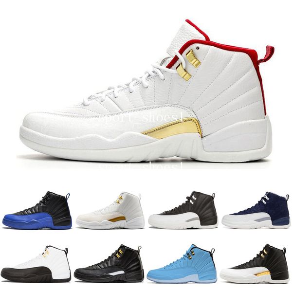 

new 12s winterized wntr gydy red michigan mens basketball shoes the master flu game taxi wings playoffs 12 men sports shoe sneakers trainers