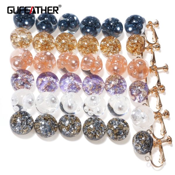 

gufeather m302, uv resin epoxy for diy jewelry making,hand made,jewelry findings,earring clip,jewelry accessories, Blue;slivery