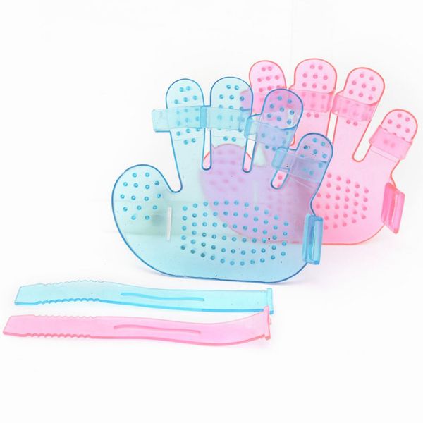 

pet five fingers bath and massage brush pet toys practical and durable