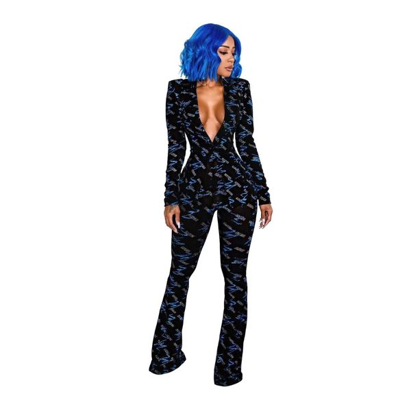 

2019 business work office spring winter women fashion full sleeve coat tracksuits blazers pants 2pcs suits cardigan smr9145, White;black