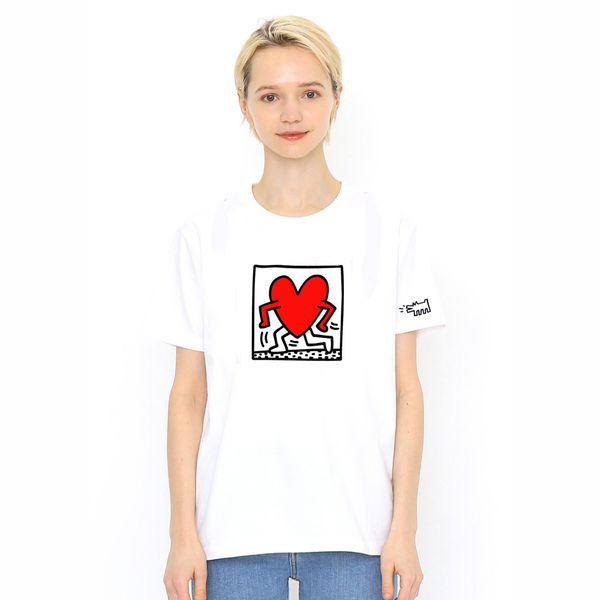 

kh 20ss mens summer t shirt fahsion heart pattern t-shirts boys street graffiti casual crocodile printing tees hiphop sale, White;black