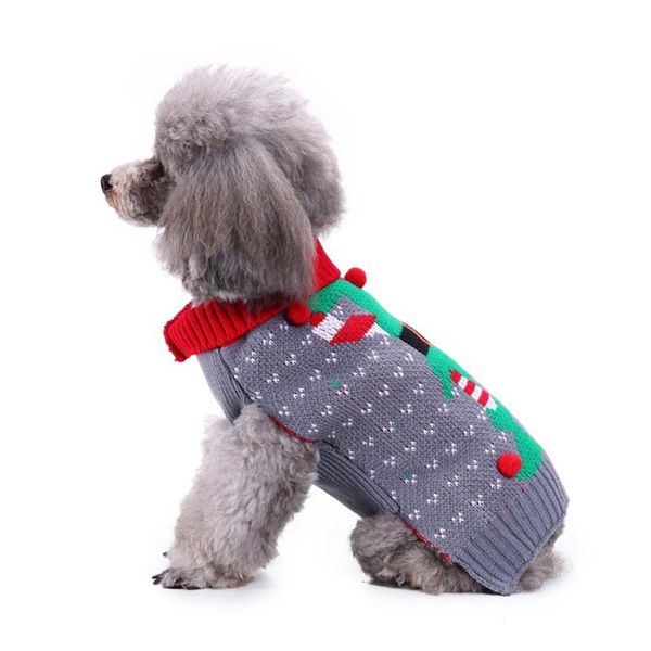 

dog cat ugly christmas sweater pet fleece cloth jacket sweater soft warm us christmas pet decoration dog cat winter clothes
