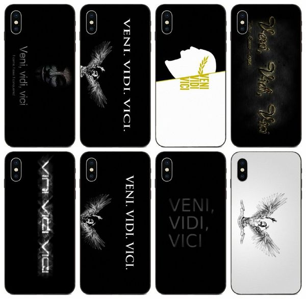 

tongtrade] veni vidi vici julius caesar чехол для iphone 11 pro x xs max xr 8s 7s 6s 5 galaxy core 8262 prime huawei y9 redmi k20 1шт чехол