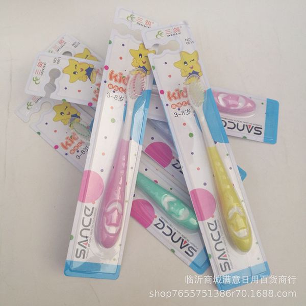 

baby training cartoon soft toothbrush kids dental oral care brush tool toothbrushes random color