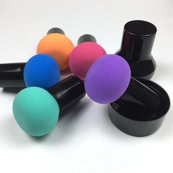

foundation contour base powder puff makeup tool mushroom head shape blender