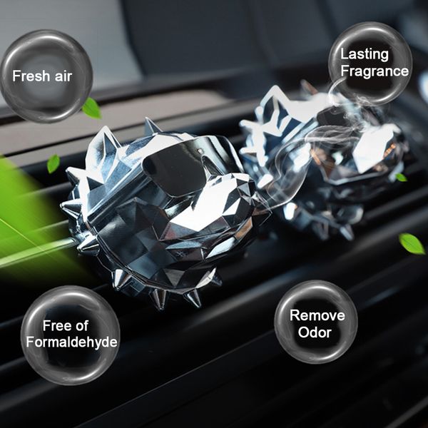 

car air freshener vent clip bulldog aroma diffuser perfume clip interior perfume fragrance car air vent decorations