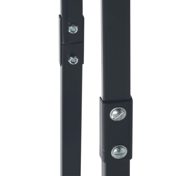 

firewood shelf black 100 * 25 * 100 cm steel living room furniture