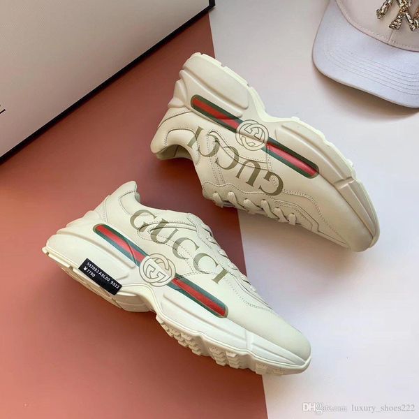 

2020 latest brand-name shoes rhyton sneakers comfortable and fashionable brand-name design low-sneakers copy comfort7777