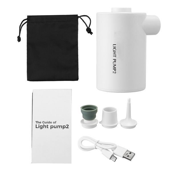 

outdoor camping usb electric air pump fast and convenient air pump portable ultra light mini pool cushion sleeping bag