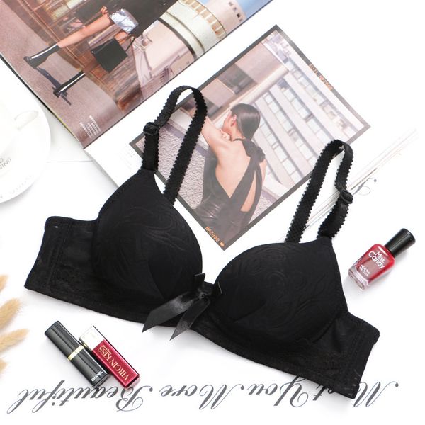 

svokor 2020 lace bras for women's bralette bh underwear lingerie super push up brassiere, Red;black