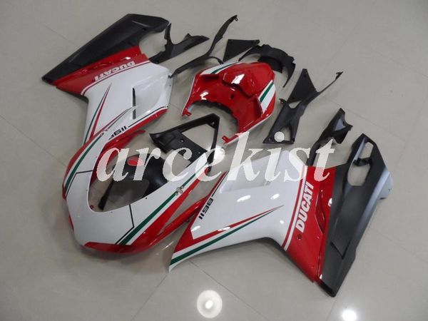 

4 подарков нового abs инъекция полные обтекатели набор, пригодные для ducati 848 evo 1098 1198 1198s 2007 2008 2009 2010 2011 2012 body набо