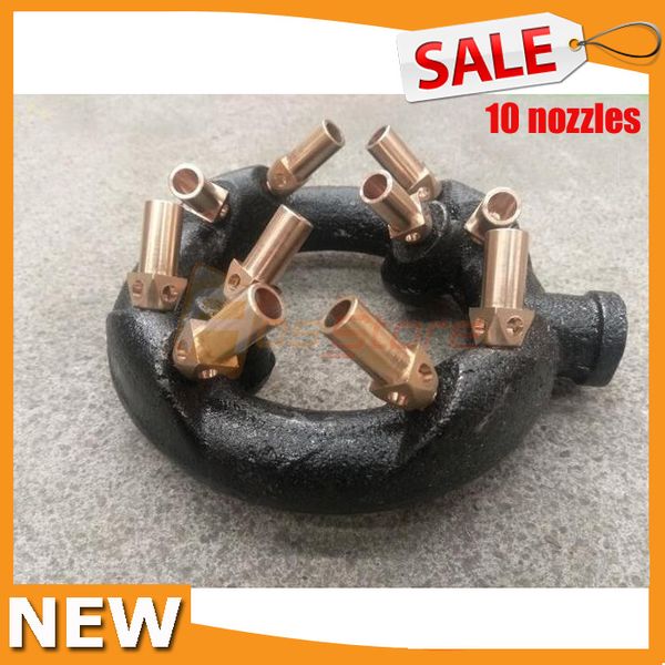 

cast iron 88 nozzles gas jet tips burner for kitchen cooking propane jet burner natural gas lpg 10 tips 20 nozzles