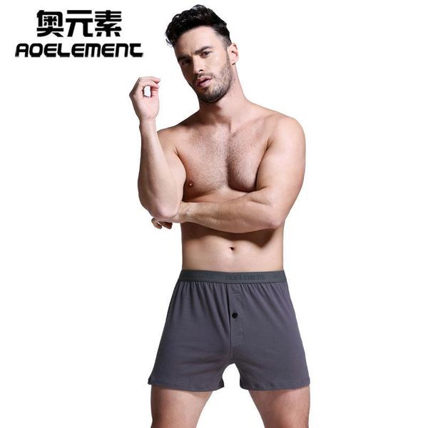 

men underwear boxer fashion shorts bulge pouch soft underpants comfortable male boxer shorts, Black;white