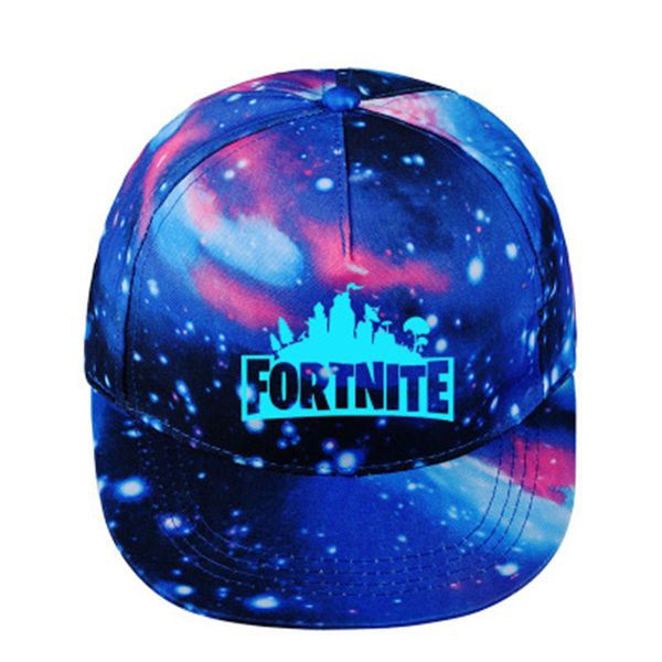 

luminous caps teenager baseball cap with blue 2018 summer sunhat night lights young age group hip hop snapback hats bts, Black;white