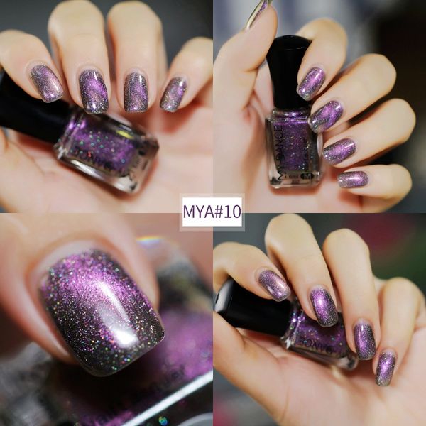

cat eye glitter nail gel varnish magnet lacquer uv gel nail polish 3d effect kg66