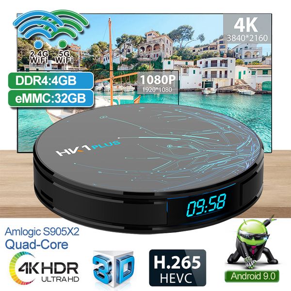 

1шт H96 Mini H8 TV Box Android 9,0 RK3228A 2,4 5G Wi-Fi BT4.0 4K Интеллектуальный светодиодный дисплей Media Pla