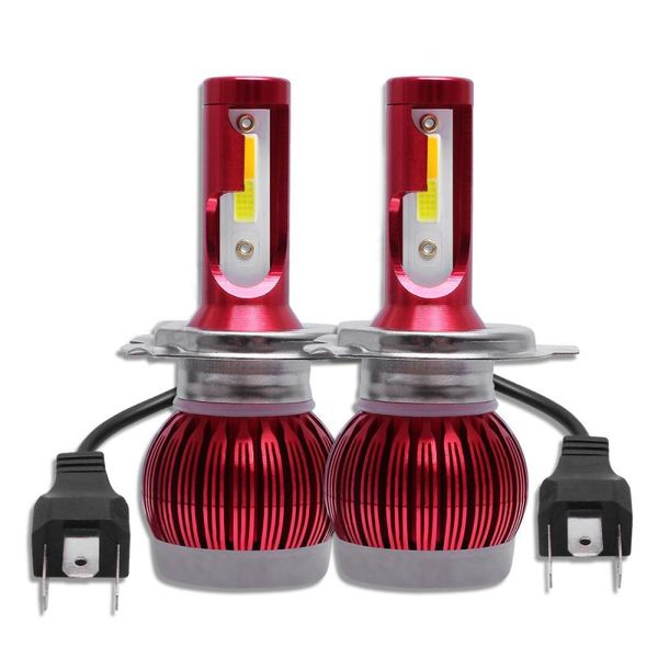 

h4 красных двойной цв.температура автомобиль водить фару белого желтого свет 6000 (дальний свет) / 3000 (около света) для автомобилей мотоци