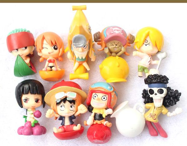 One Piece Action Figure Figurine Luffy//Ace//Zoro//Sanji Anime Collectible Toy Gift