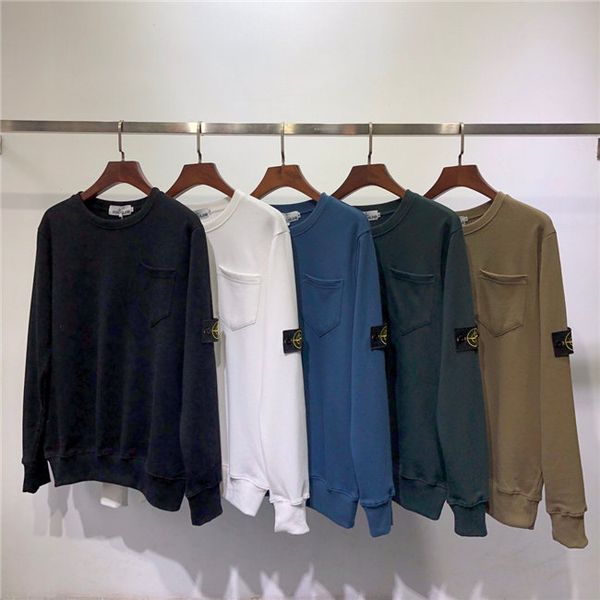 

2020 men hoodie reflective shine compass wild pullover trend couple sweatshirt womens leisure print brand sweatshirt, Black