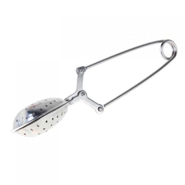 

heart-shaped spoon tea infuser strainer with squeeze handle