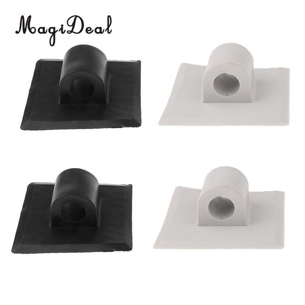 

magideal 2 pieces kayak fishing boat engine motor mount stand holder bracket black/white