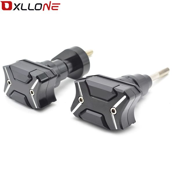 

cnc motorcycle r frame sliders screw crash pad cover falling protector guard for ninja zx6r 636 2007-2008