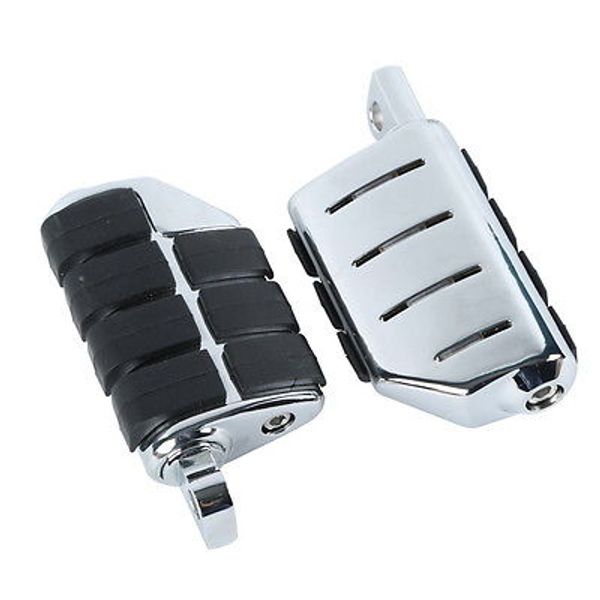

male mount footpegs footrests for softail sportster dyna glide fat boy road king goldwing gl1500 1200 1800 yamaha