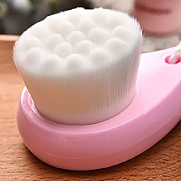 

wooden cleaning brush 1 piece with soft & dense bristle pore cleaner makeup remover gemtotal synthetic hair with pvc box