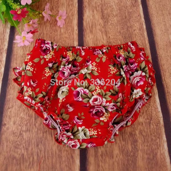 

новорожденные сборки хлопок цветочные младенца bloomers пеленки обложка пачка ruffled трусы день рождения шорты infant baby girl bloomers, Black