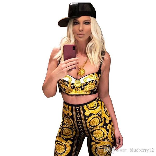 

vintage women leggings luxury pattern printing pants skin tight jogging pants high fashion night out clothes ing, Black;white