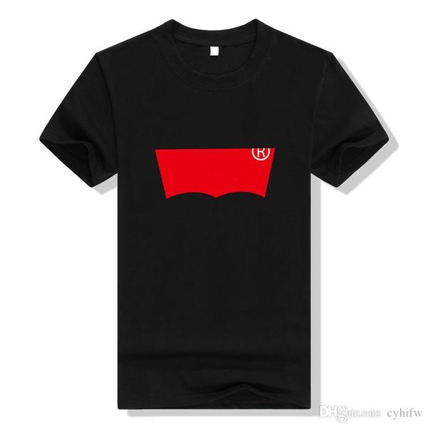 

new luxury fashion tag men t-shirt designer common sense spring summer red green stripe letter print tshirt runway tees casual t shirt, White