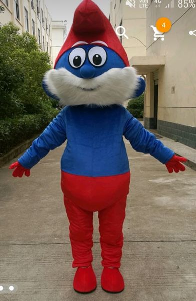 

red boy and white boy mascot costume fancy party dress, Red;yellow