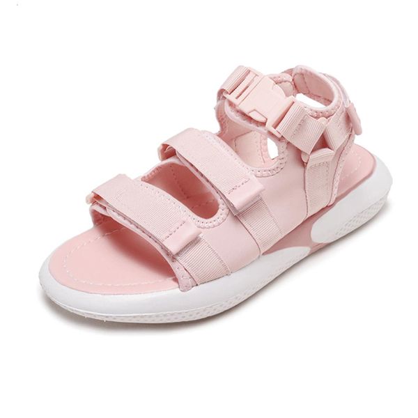 

woman gladiator sandals 2019 summer casual black/pink/white flat sandals for women rubber sole beach sandal female summer shoes