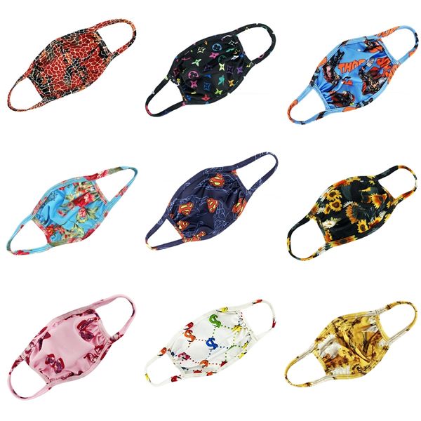 

designer printed face mask black face mask cute anime mouth cotton fabric anti dust pollution masks warm mouth face mask #723