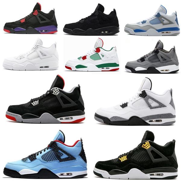 

4s bred white cement iv what the cactus jack cool grey mens basketball shoes 4 fiba unc men women sports designer sneakers trainers