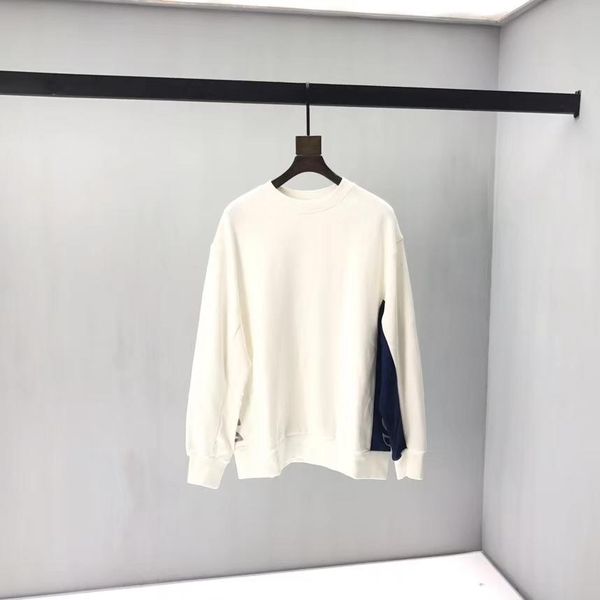 

cotton oversized sweatshirt men's and women's loose sweatshirt 3m reflective letters youth student sweater 2019 new well done 02lx, Black