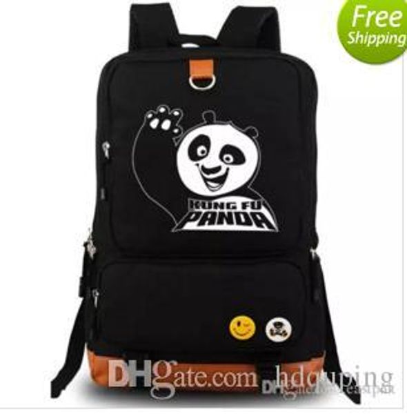 

kung fu panda backpack cute day pack cartoon film school bag unique rucksack sport schoolbag outdoor daypack travel bag computer pack