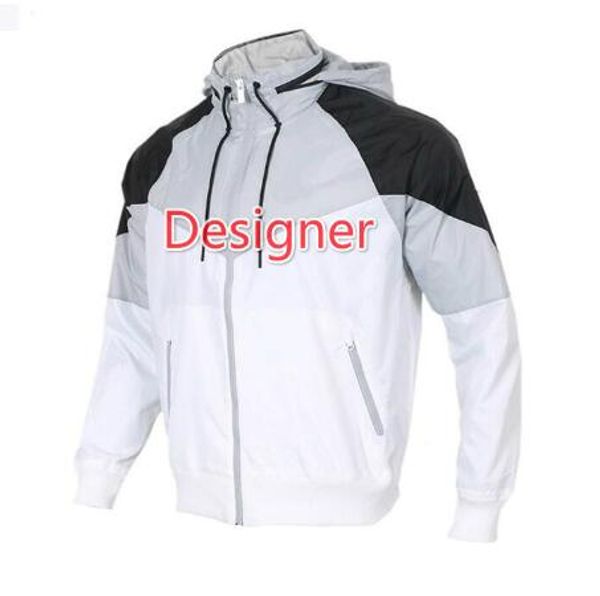 

new designer men jackets with letter spring brand jacket coats for men windbreaker fashion hoodies contrast color sweatshirts clothing s-2xl, Black;brown