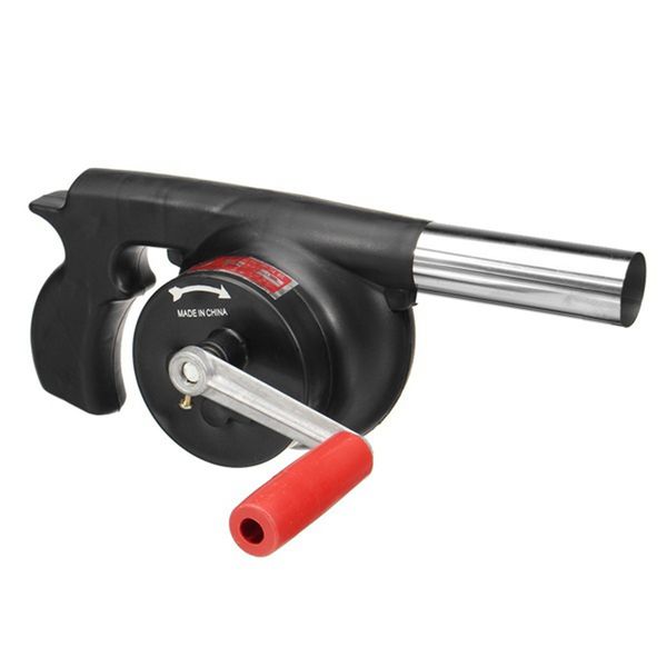 

hand fan starter blower barbecue grill fire cranked outdoor picnic camping bbq barbecue tool fan/blower fire