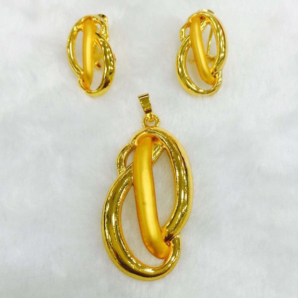 

yulaili 2019 new fashion african unique pendants necklace earrings dubai gold jewelry set for girl brithday party gift bijoux, Silver