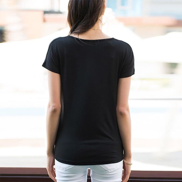 

new-лето повседневная черный футболка женская кружева лоскутная футболка v-образным вырезом с коротким рукавом сплошной цвет футболки тонкий, White