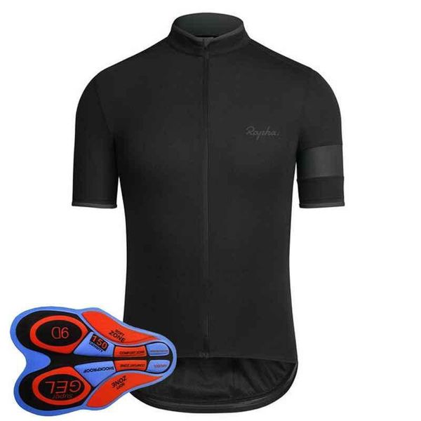 

2020 rapha team cycling short sleeves jersey (bib )shorts sets bike clothing ropa ciclismo bicycle mountaion mtb clothes jersey, Black;red
