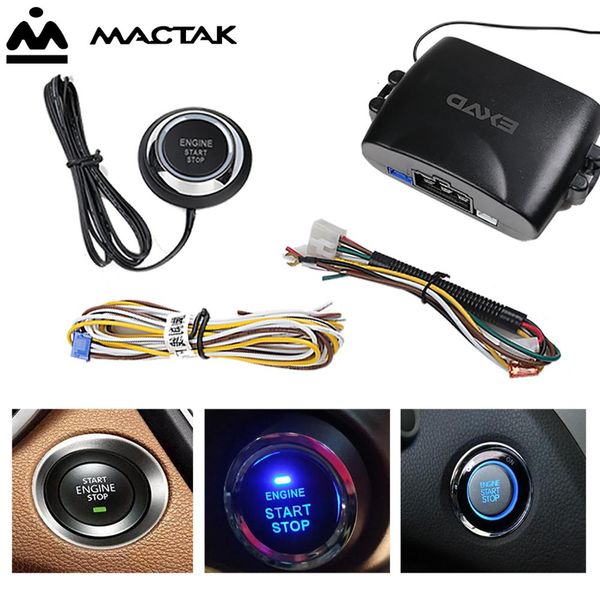 

car alarm engine starline push button start srfid lock ignition switch keyless entry system starter anti-theft system gd2894