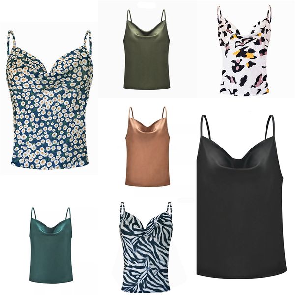 

women knitting tank crop female knitted stretchy leopard chic cropped camisole sleeveless short t shirts girls #720, White