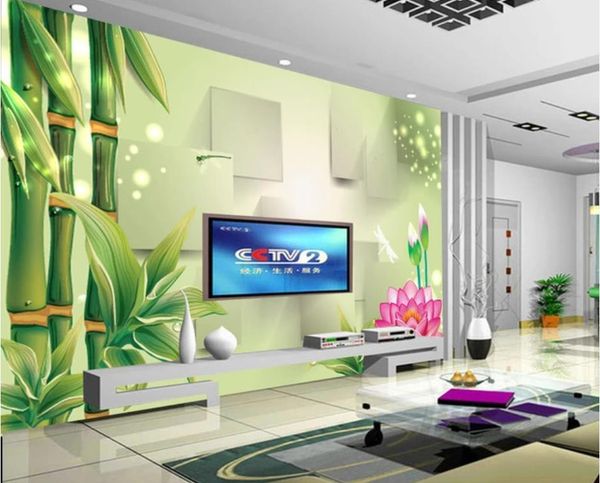 

бамбуковые обои современные стильные китайский стиль фантазии красивые декорации обои