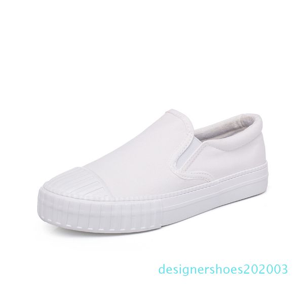 

plimsolls spring and summer breathable small white shoes, korean casual sports casual slip-on shoes, one generation d03, Black